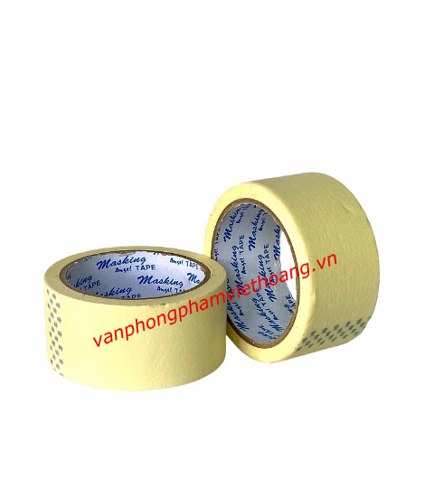 Băng dính giấy trắng 5cm