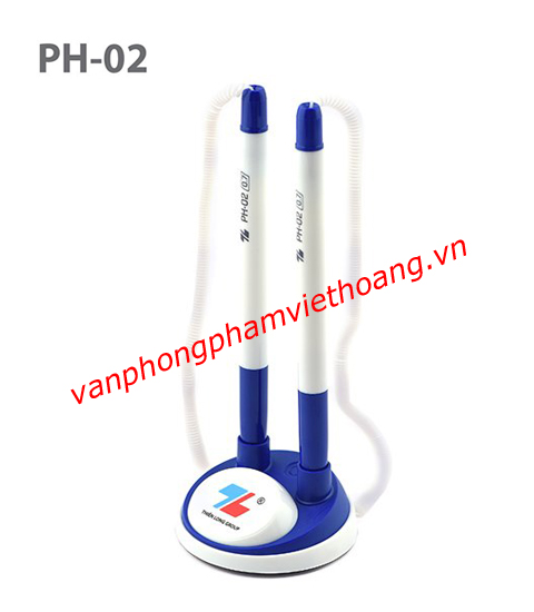 Bút bi cắm bàn đôi Thiên Long PH-02 (Bút đế cắm)