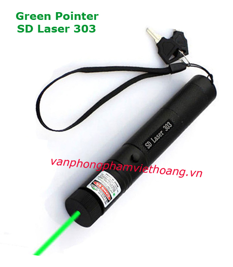 Bút chỉ bản đồ Green Pointer SD Laser 303 (Đèn xanh lá)