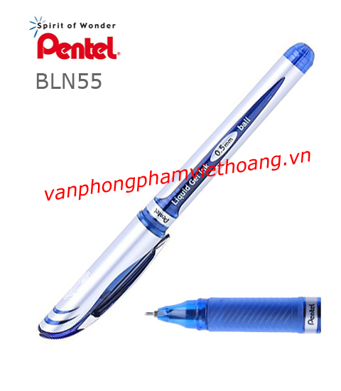 Bút ký Pentel Energel Liquid Gel Ink BLN55 nét 0.5mm
