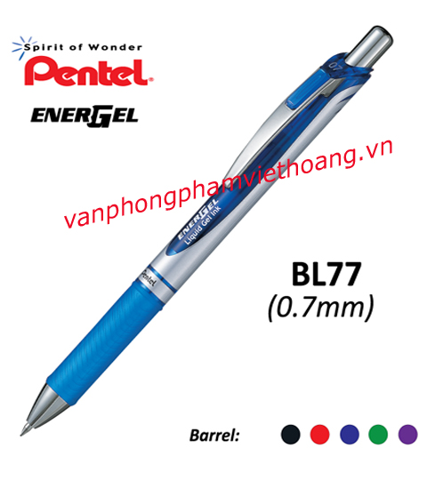 Bút ký Pentel EnerGel RTX Liquid Gel Ink BL77 nét 0.7mm