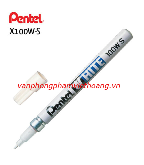 Bút sơn trắng Pentel Paint Marker X100W S