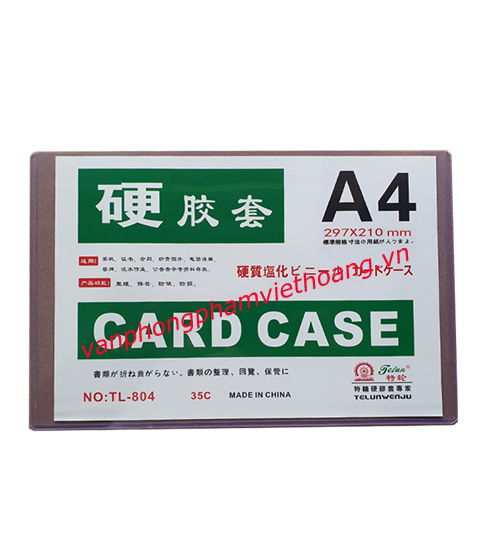 Card Case A4 TL-804 35C (dày)