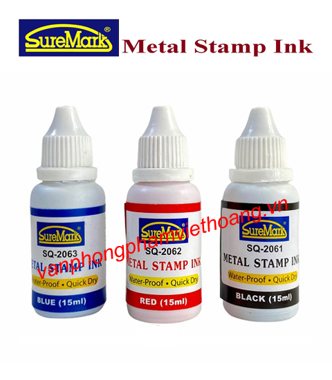 Mực dấu kim loại Suremark Metal Stamp Ink