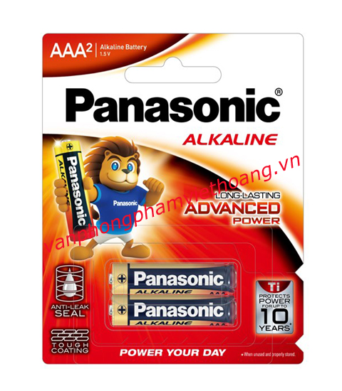 Pin đũa AAA Panasonic Alkaline LR03T/2B (1.5V)