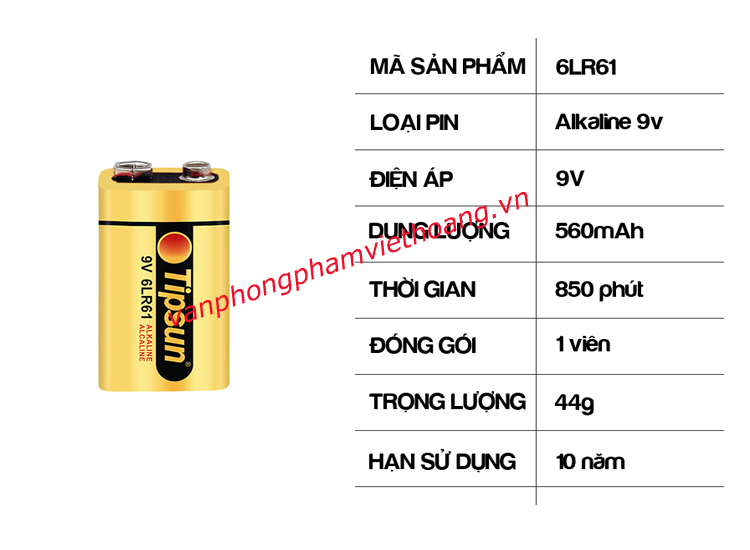 pin-vuong-tipsun-alkaline-6lr61-9v-4