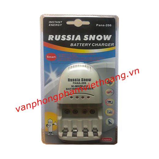 Sạc Pin đa năng Rusia Snow Pana-206
