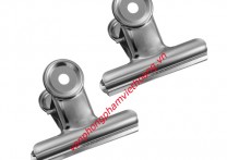 Kẹp sắt 50mm màu bạc QLJING Silver