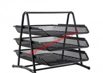 Khay 3 tầng lưới sắt Deli E9181