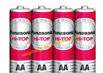 Pin tiểu than đỏ AA Panasonic Hi-TOP R6DT/4S