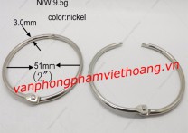 Vòng Inox Card ring binders 51mm